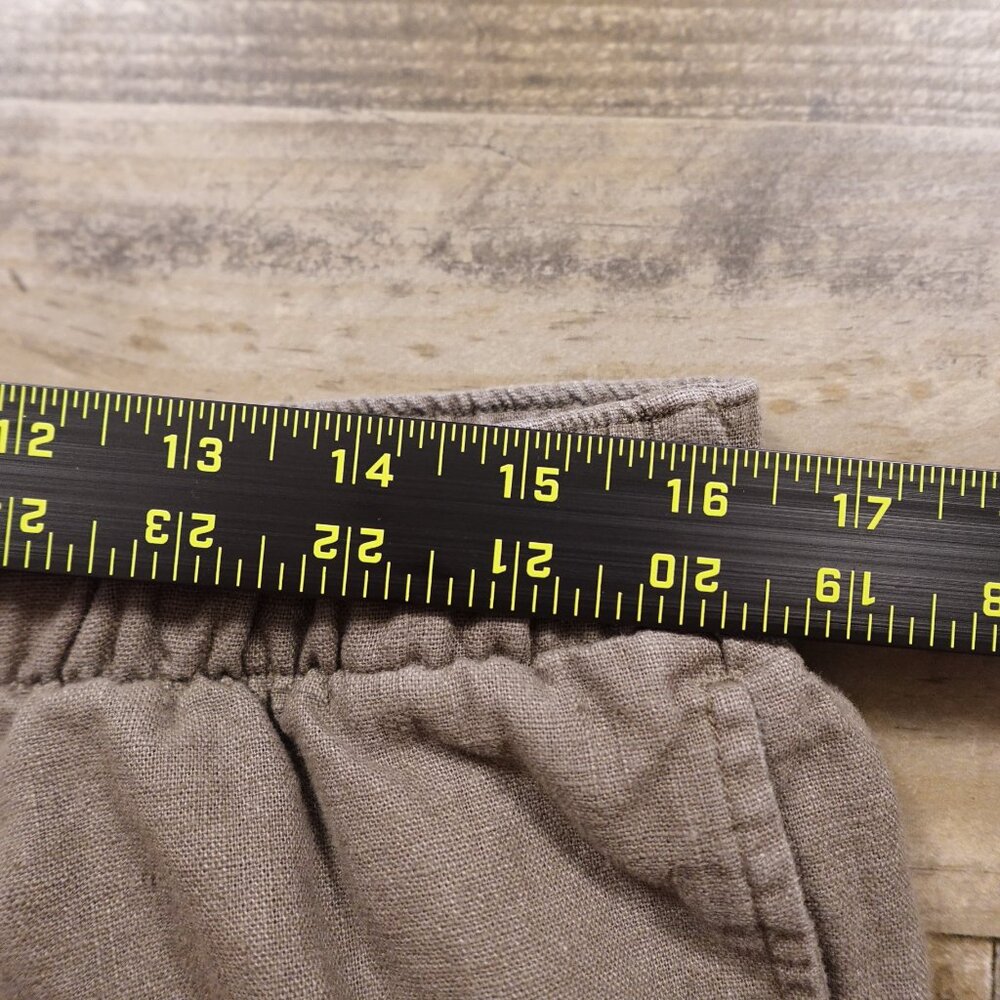 Urban Outfitters Your Neighbors Linen Blend Tapered Pants – Men's Medium Taupe‎ - Picture 6 of 11